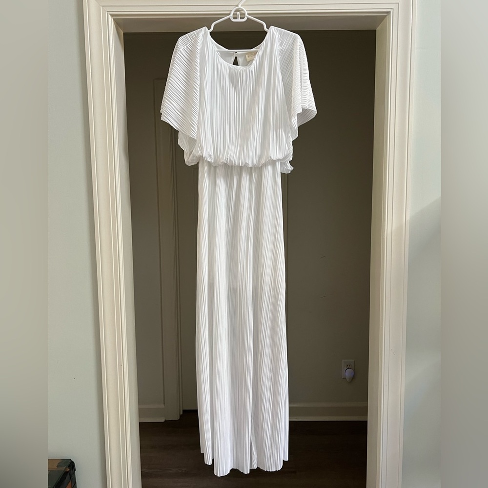 White Bella Ella Boutique Maxi Dress